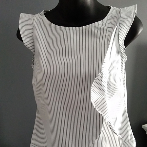 Banana Republic Tops - Banana Republic Pinstripe Shell